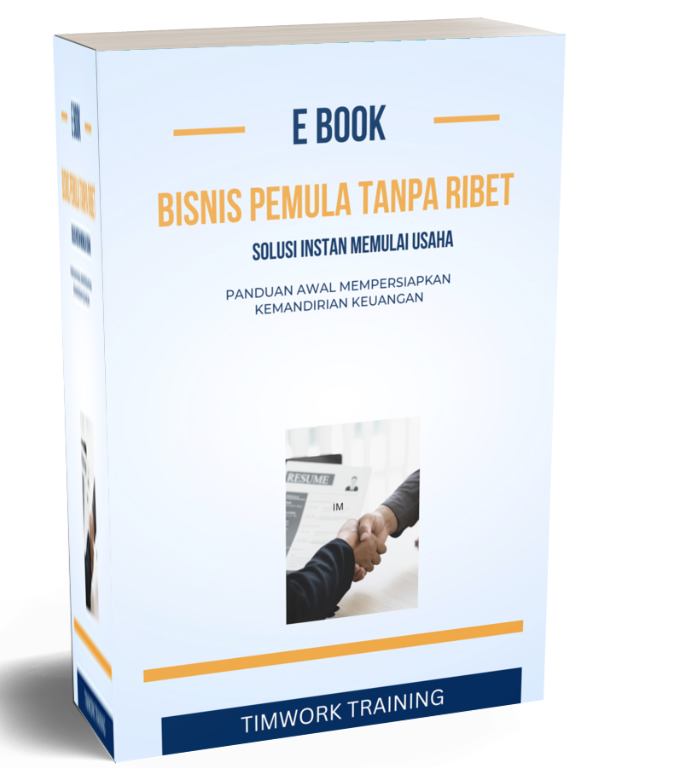 E Course Wirausaha Muda - 1 Bulan Punya Bisnis