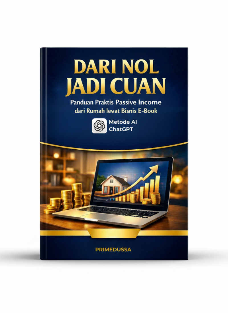 Dari Nol Jadi Cuan - Panduan Praktis Passive Income dari rumah lewat bisnis E-Book