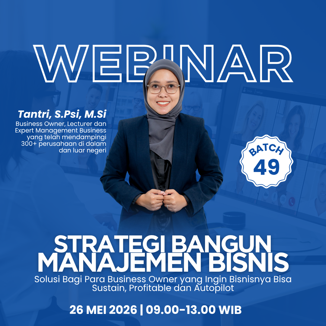 Webinar Strategi Bangun Manajemen Bisnis - BATCH 49