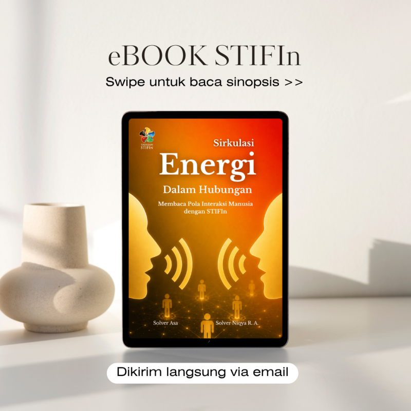 eBOOK & Workbok : Sirkulasi Energi Dalam Hubungan (Membaca Pola Interaksi Manusia dengan STIFIn)
