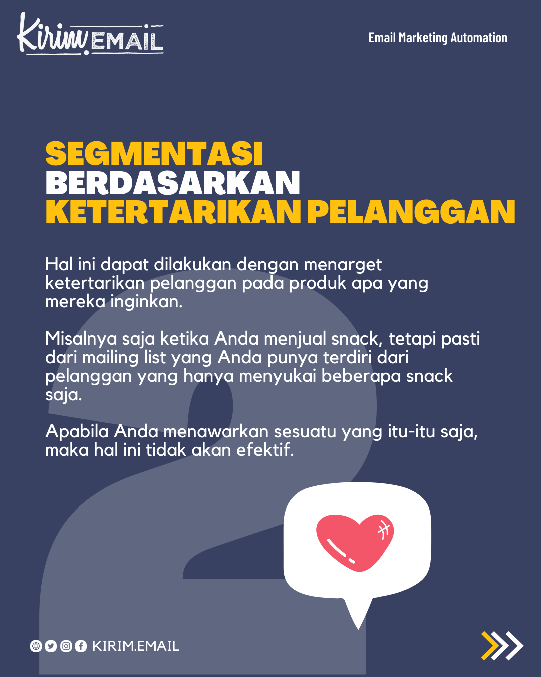 4 Jenis Segmentasi Email Marketing