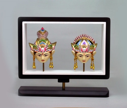 Souvenir Indonesia Wayang Golek Frame Gawangan