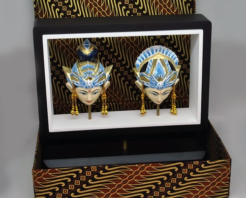 Souvenir Indonesia Wayang Golek Frame Gawangan