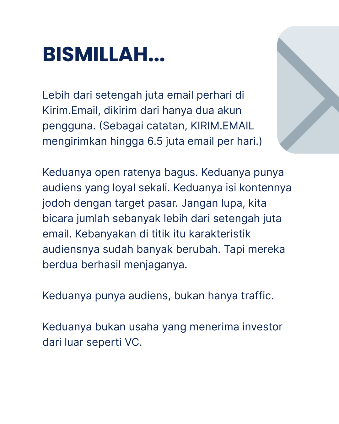Waktu Yang Tepat Membangun List