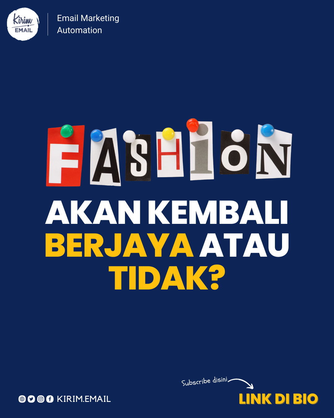 Fashion Akankah Kembali Berjaya Atau Tidak?
