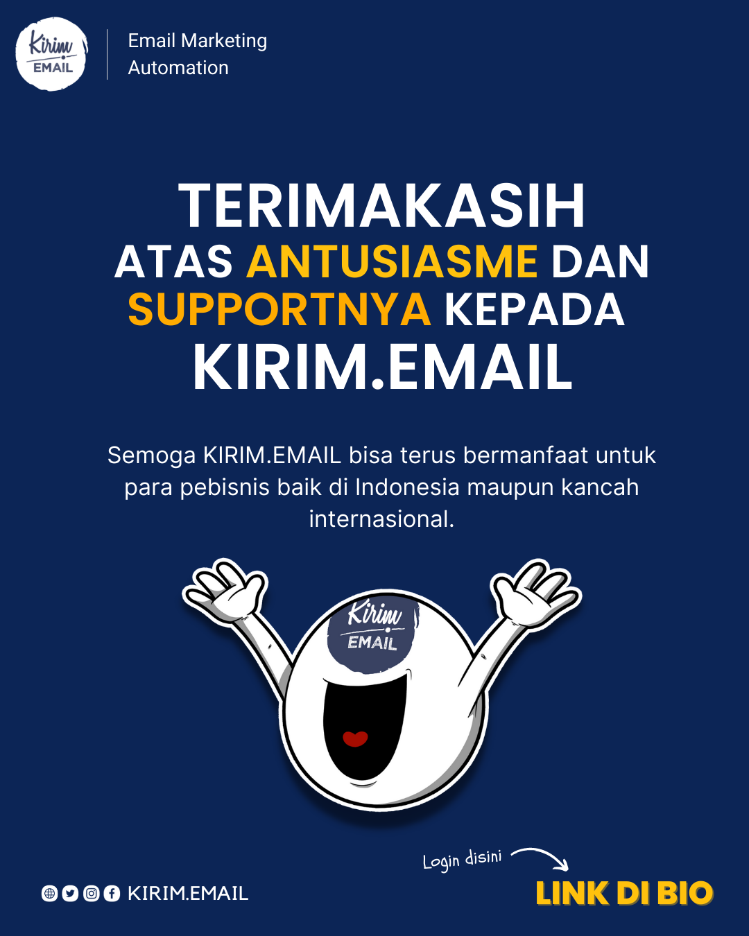 Terimakasih Atas Antusiasmenya 