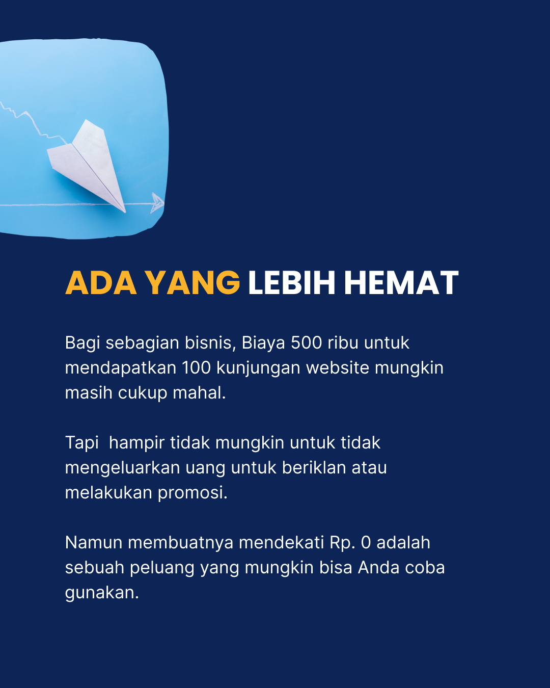 Cara Hemat Untuk Menekan Biaya Iklan