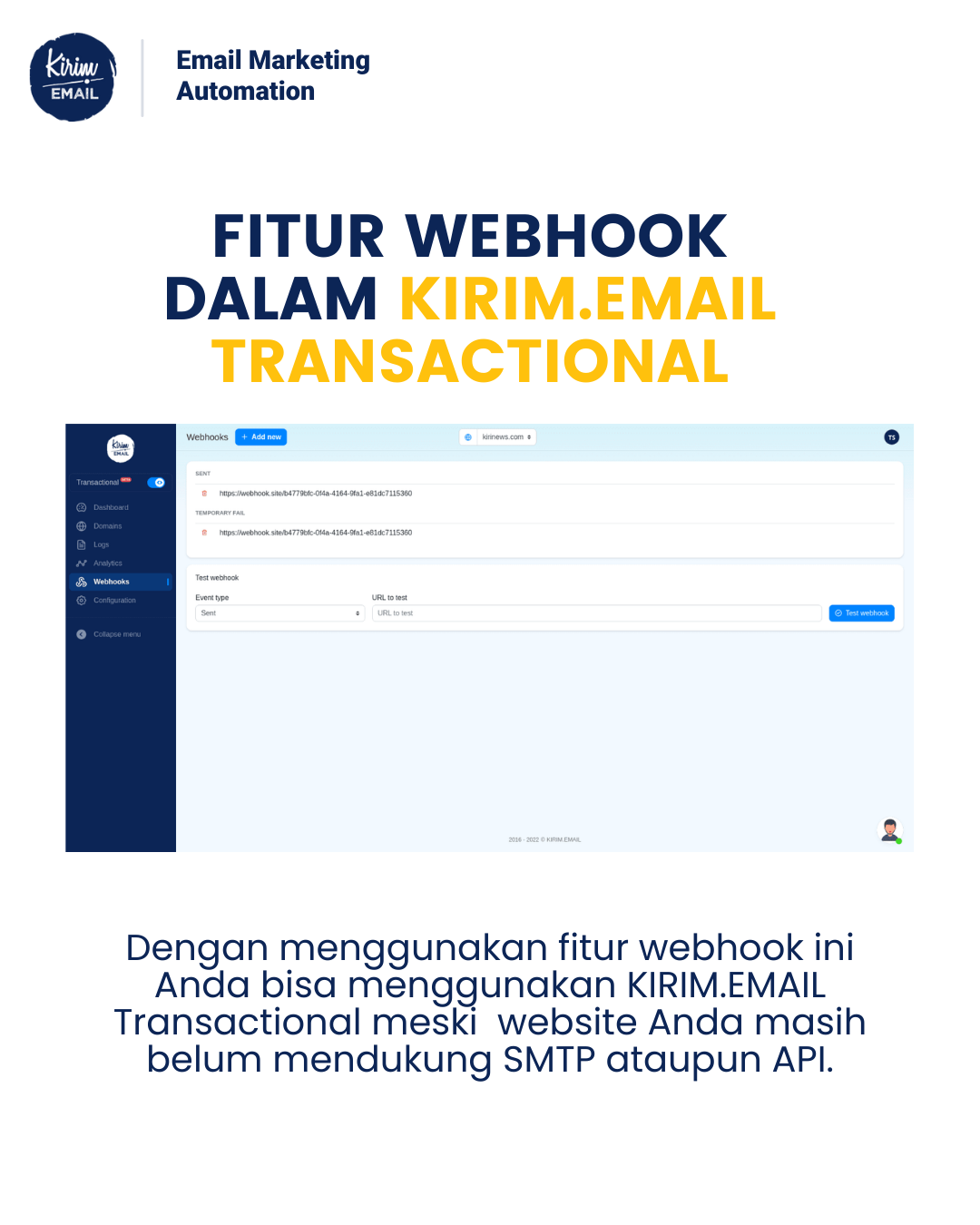 3 Hal Terbaru Dari KIRIM.EMAIL