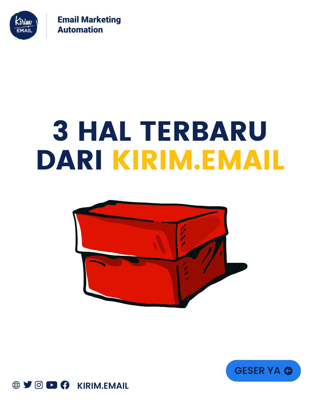 3 Hal Terbaru Dari KIRIM.EMAIL