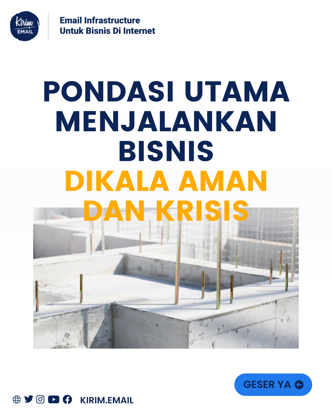 Pondasi Utama Menjalankan Bisnis Di Kala Aman Dan Krisis