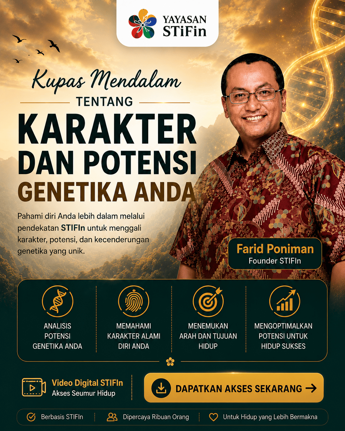 Kupas Mendalam Tentang Karakter dan Potensi Genetika Anda