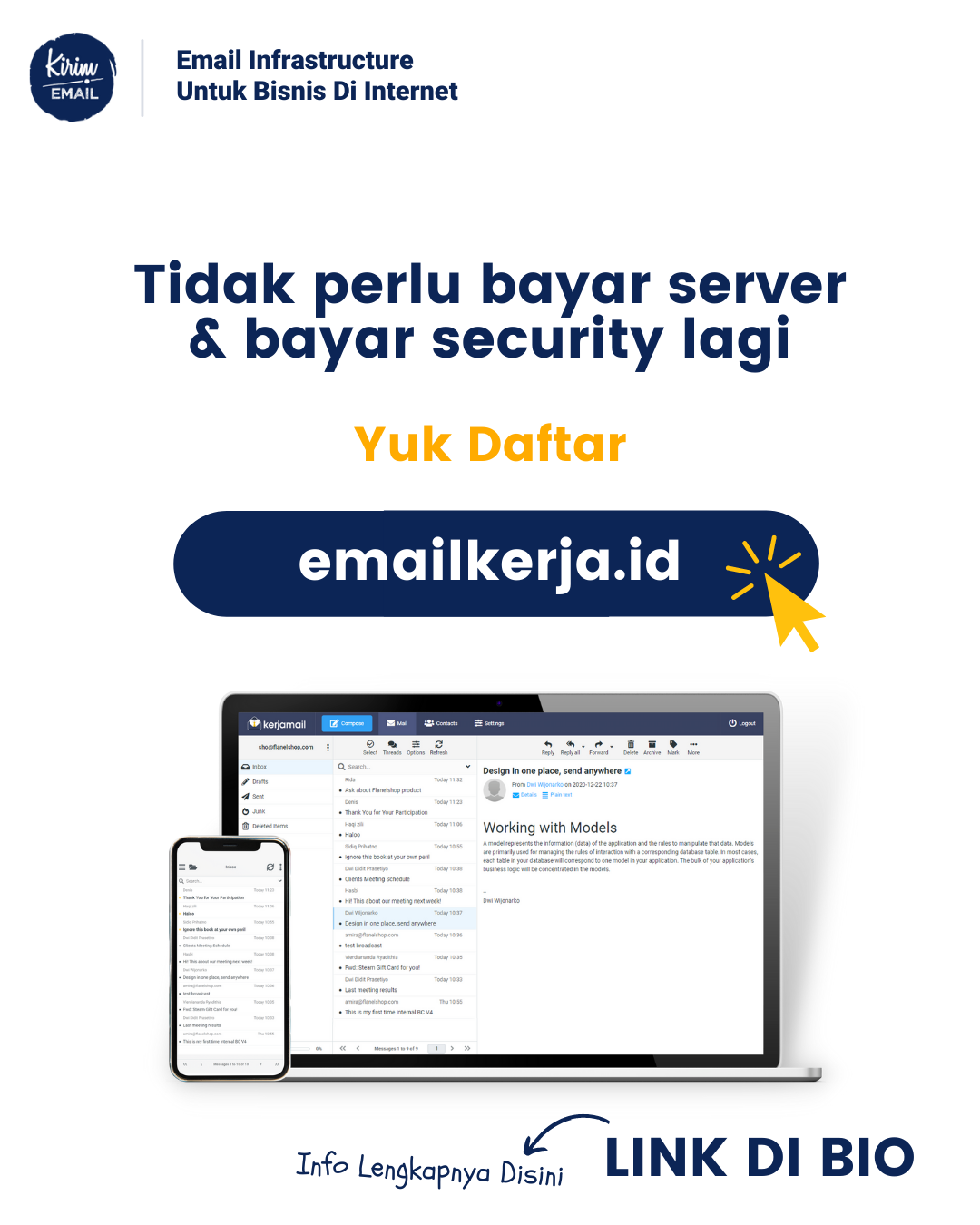 Buat Alamat Email Yang Lebih Profesional
