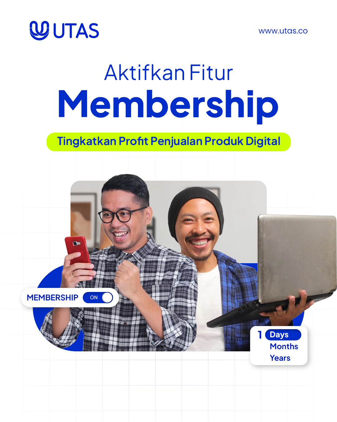 Diskon Spesial - Layanan Membership Untuk Product Digital