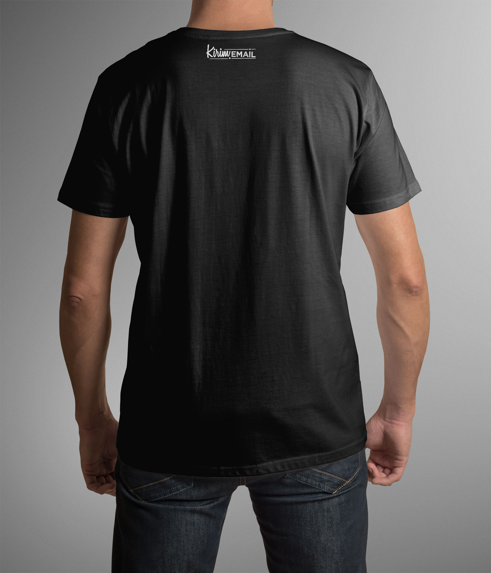 Merchandise KIRIM.EMAIL - KAOS ONLY Uk. 3XL
