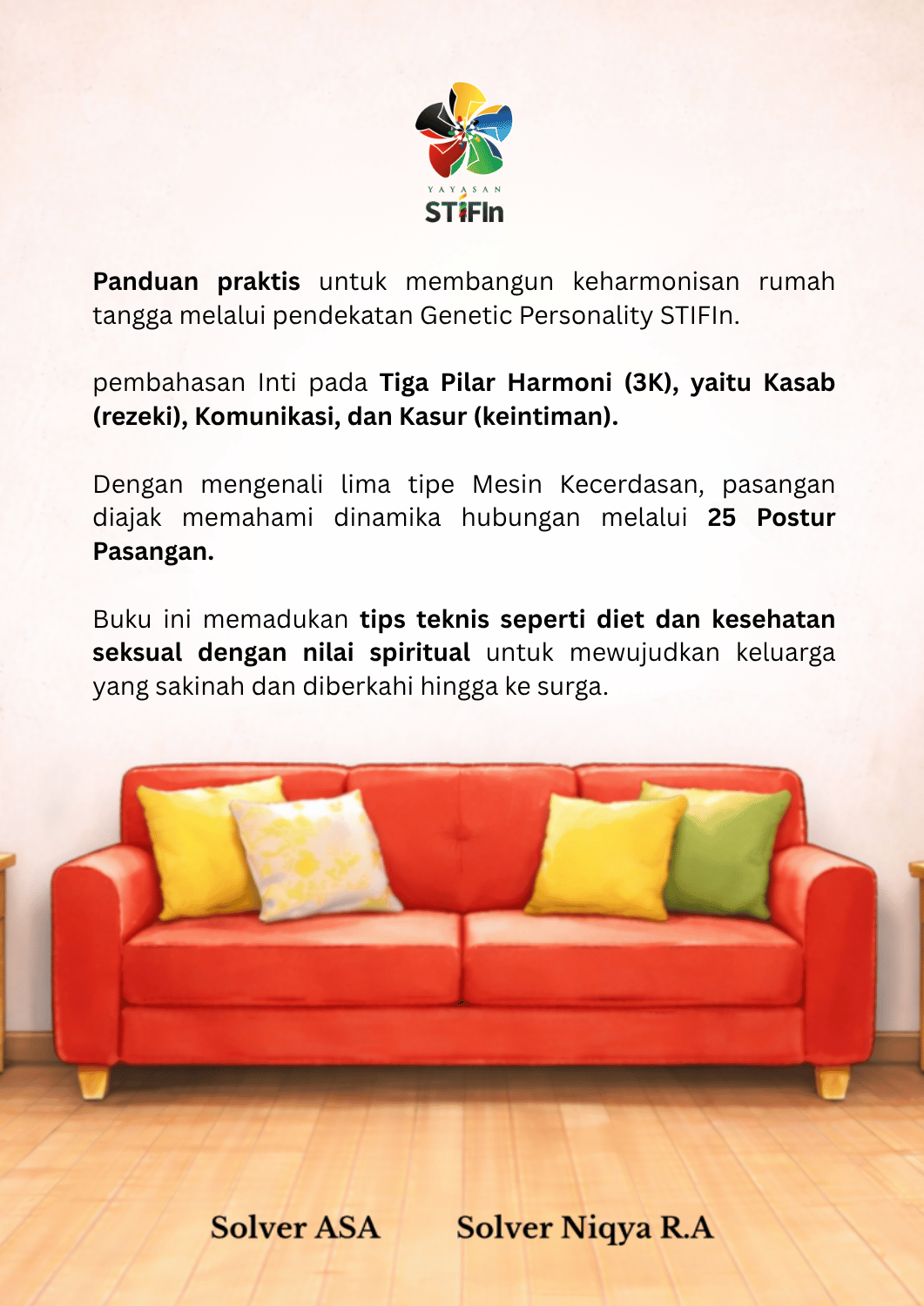 New! eBOOK : STIFIn Couple 2.0 "Dua Kepala, Satu Rasa"