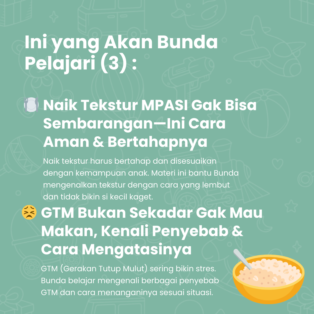 7 Pelajaran Dasar MPASI: Biar Makan Pertama Si Kecil Lebih Tenang