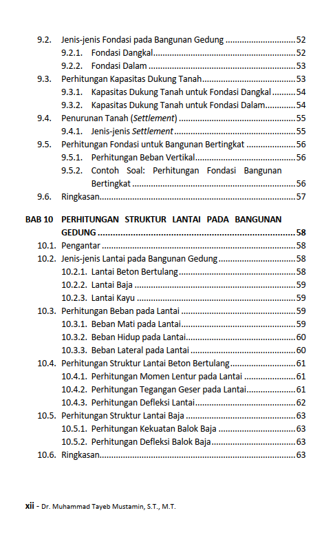 Buku Perhitungan Struktural Pada Gedung Bertingkat