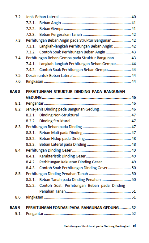 Buku Perhitungan Struktural Pada Gedung Bertingkat