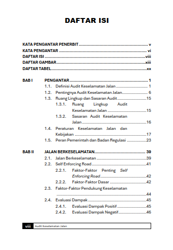 Buku Audit Keselamatan Jalan