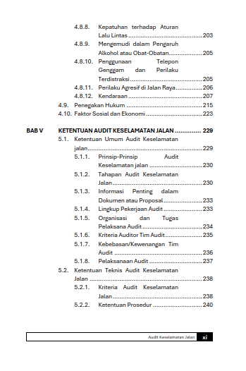 Buku Audit Keselamatan Jalan
