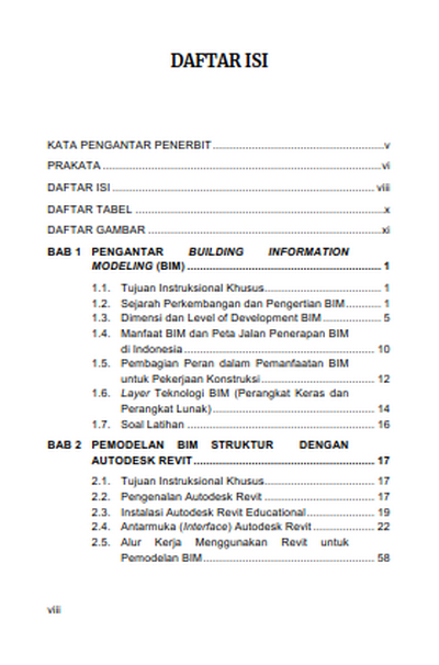 Buku Ajar Komputer Terapan (Building Information Modeling/BIM) Modeling Bim 3D dan 5D untuk Bangunan Gedung dengan Autodesk Revit