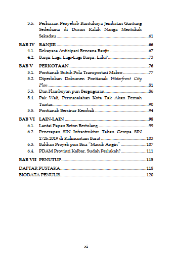 Buku Permasalahan Infrastruktur Teknik Sipil Perkotaan