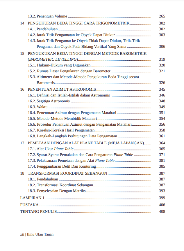 Buku Ilmu Ukur Tanah: Edisi Revisi
