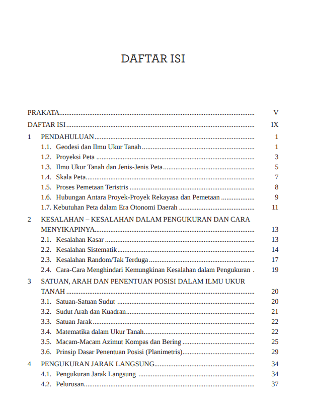 Buku Ilmu Ukur Tanah: Edisi Revisi