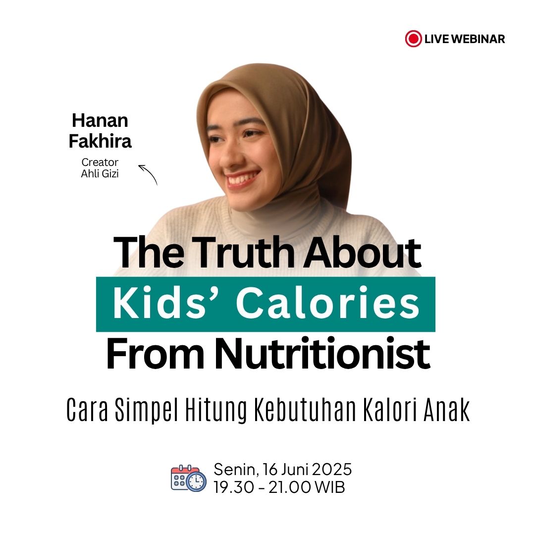 Webinar 👉 The Truth About Kids’ Calories From Nutritionist