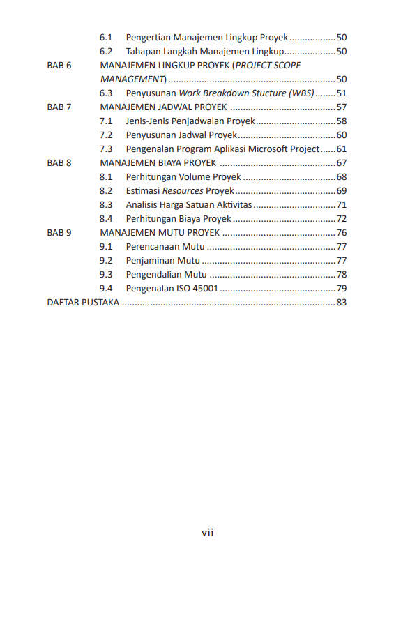 Buku Manajemen Proyek