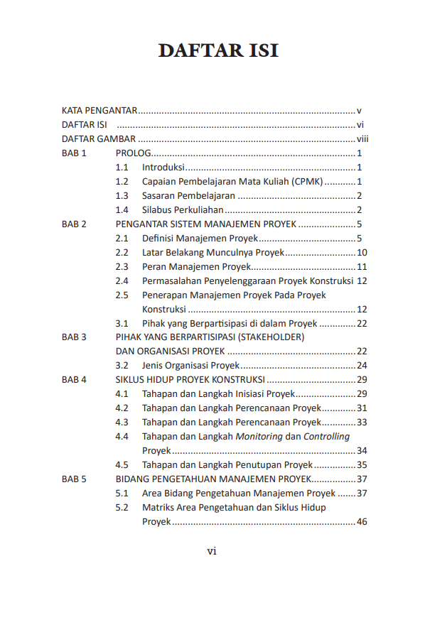 Buku Manajemen Proyek