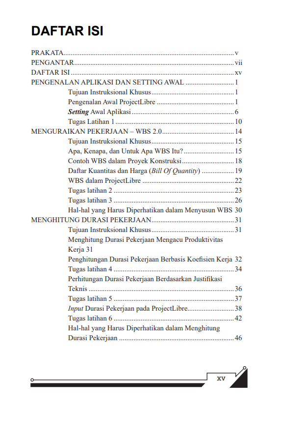 Buku Ajar Manajemen Konstruksi – Penjadwalan Proyek Konstruksi Bagi Pemula Menggunakan Aplikasi ProjectLibre