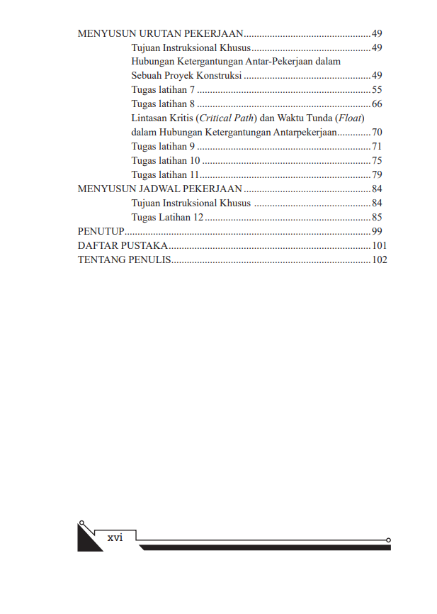 Buku Ajar Manajemen Konstruksi – Penjadwalan Proyek Konstruksi Bagi Pemula Menggunakan Aplikasi ProjectLibre