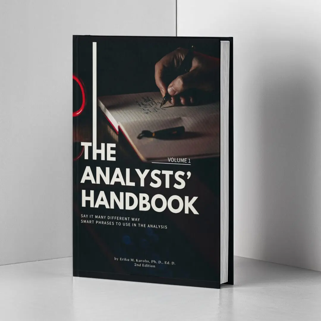 The Analysts’ Handbook