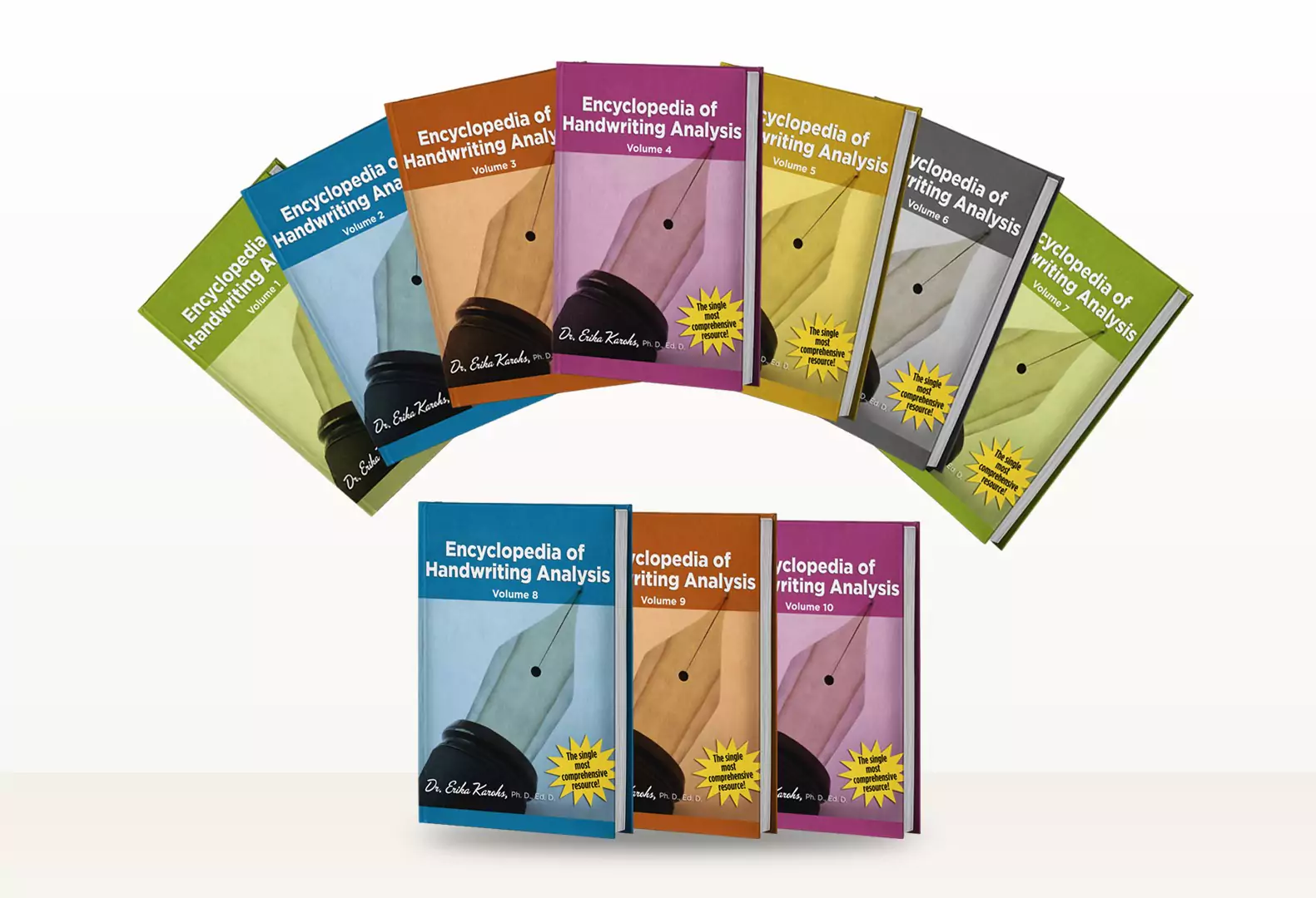 Encyclopedia of Handwriting Analysis Pack A (1-10)
