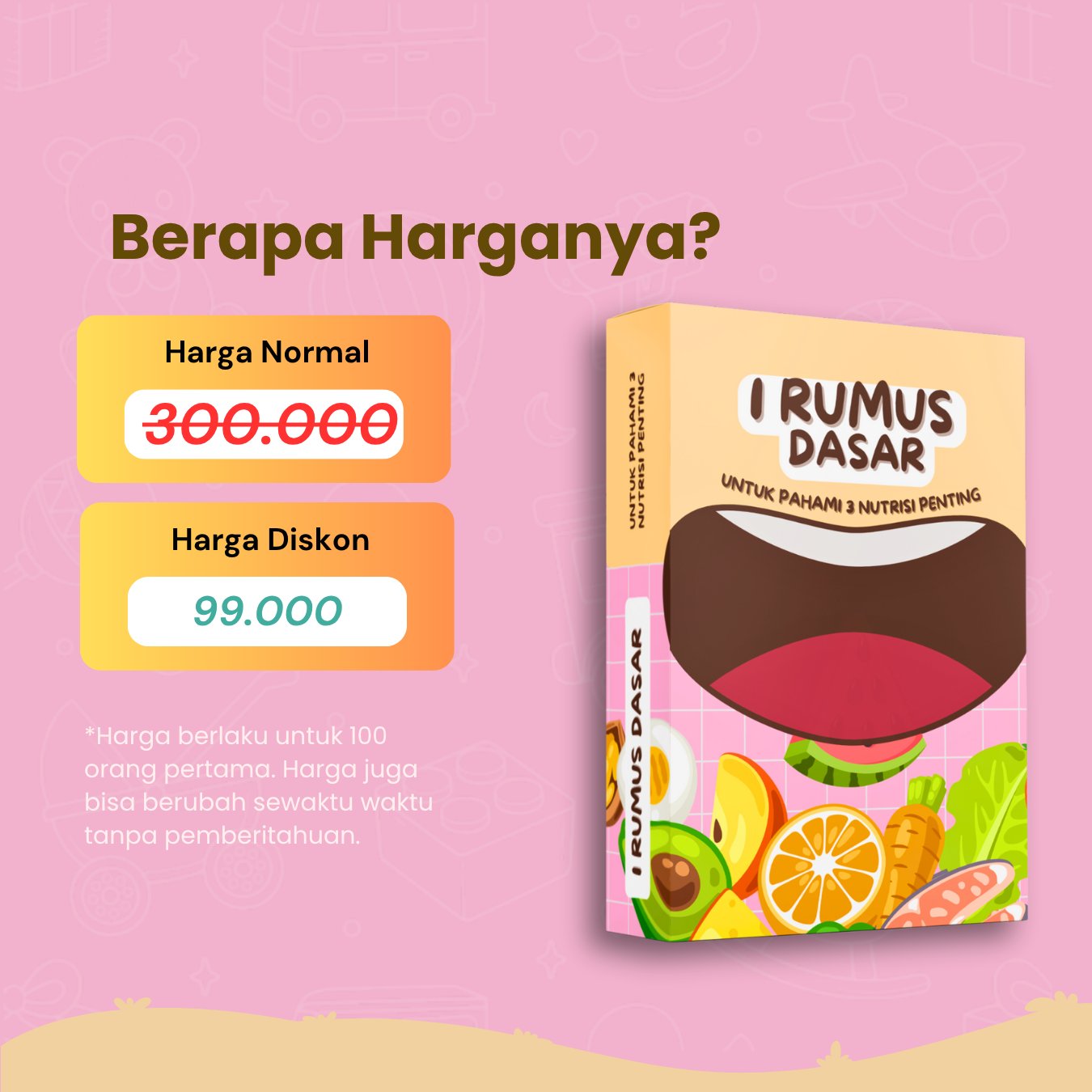 1 Rumus Dasar untuk Pahami 3 Nutrisi Penting