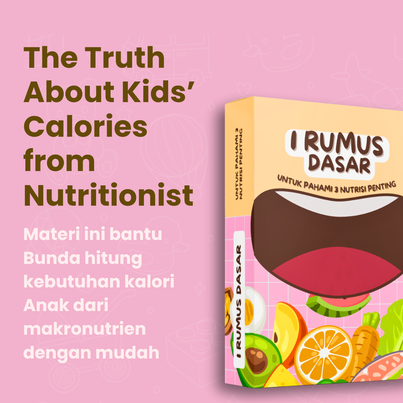 1 Rumus Dasar untuk Pahami 3 Nutrisi Penting