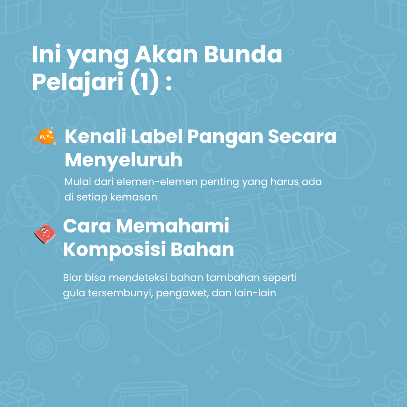 2 Langkah Penting Baca Gizi Makanan Anak
