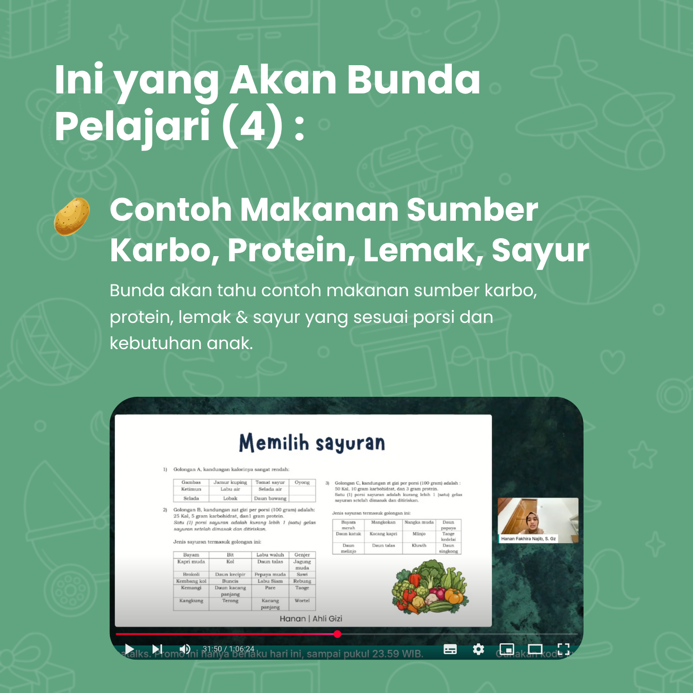 3 Pondasi Meal Plan Anak →  Energy • Food Sources • Daily Plan