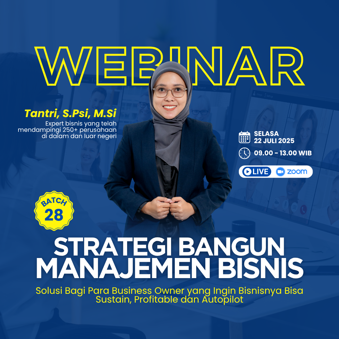 Webinar Strategi Bangun Manajemen Bisnis - BATCH 28