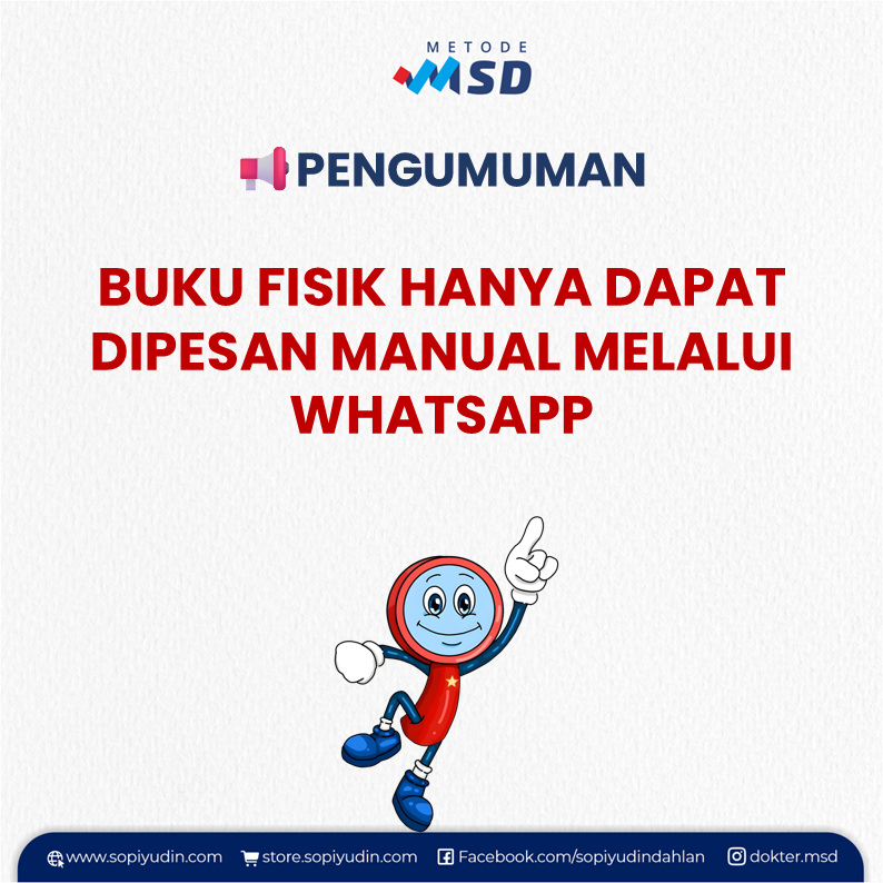 Pemesanan Buku Fisik Sementara Melalui Whatsapp