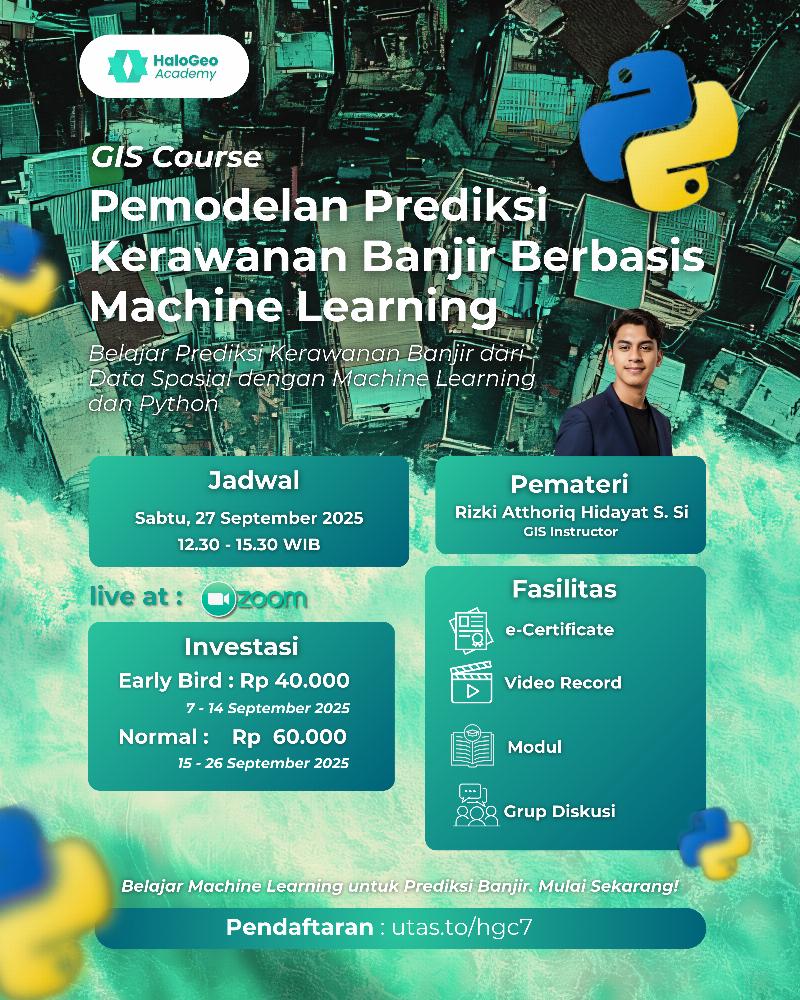 [Normal] Pemodelan Prediksi Kerawanan Banjir Berbasis Machine Learning