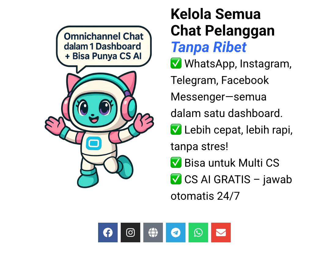 Tools Handling Chat Omnichannel Asli Indonesia