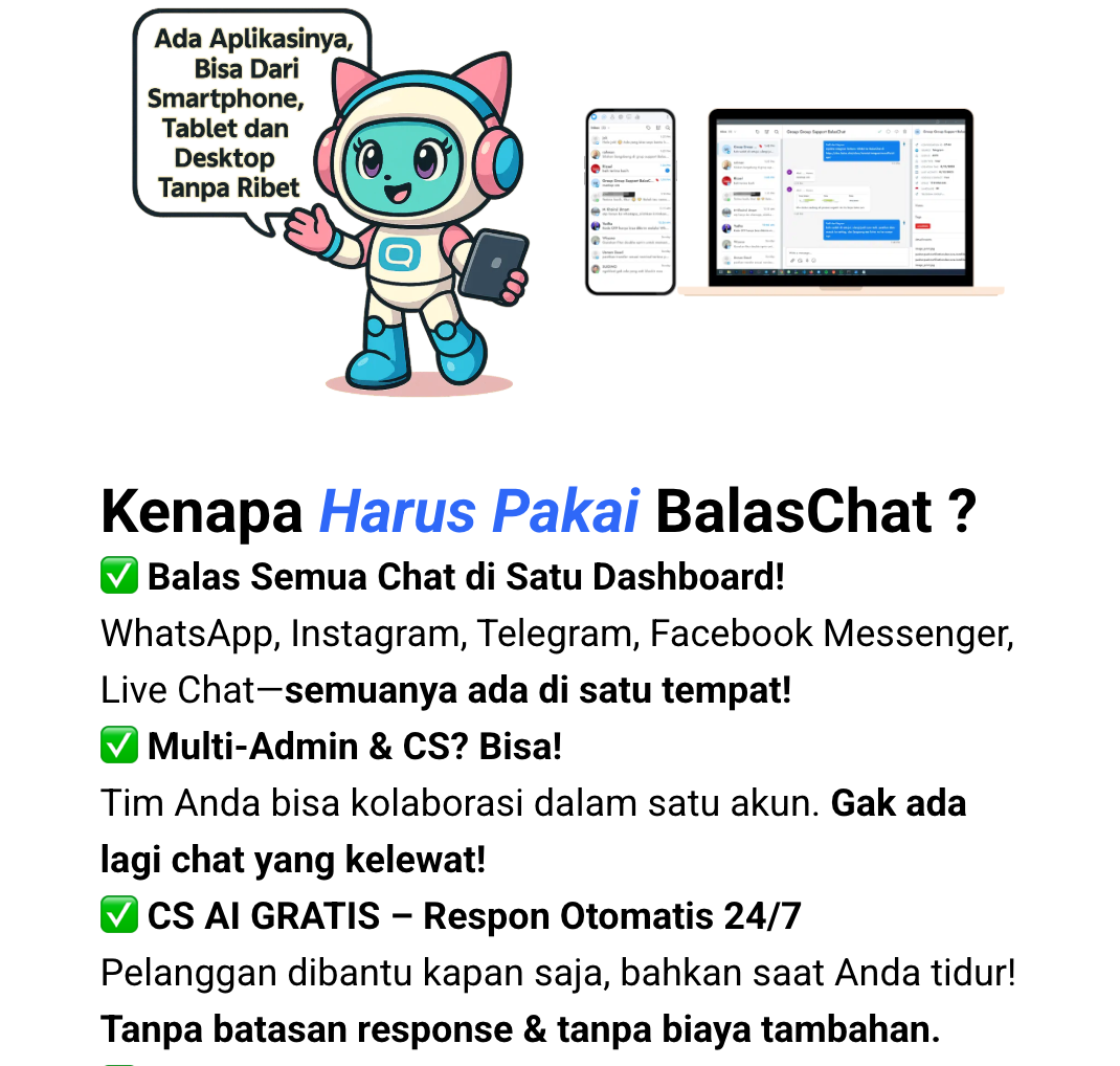 Tools Handling Chat Omnichannel Asli Indonesia