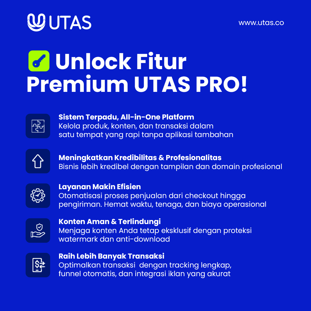 Diskon Spesial - UTAS Pro untuk Professional