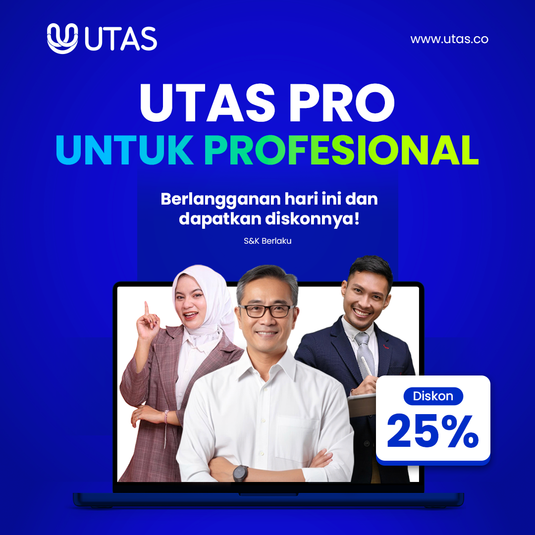 Diskon Spesial - UTAS Pro untuk Professional