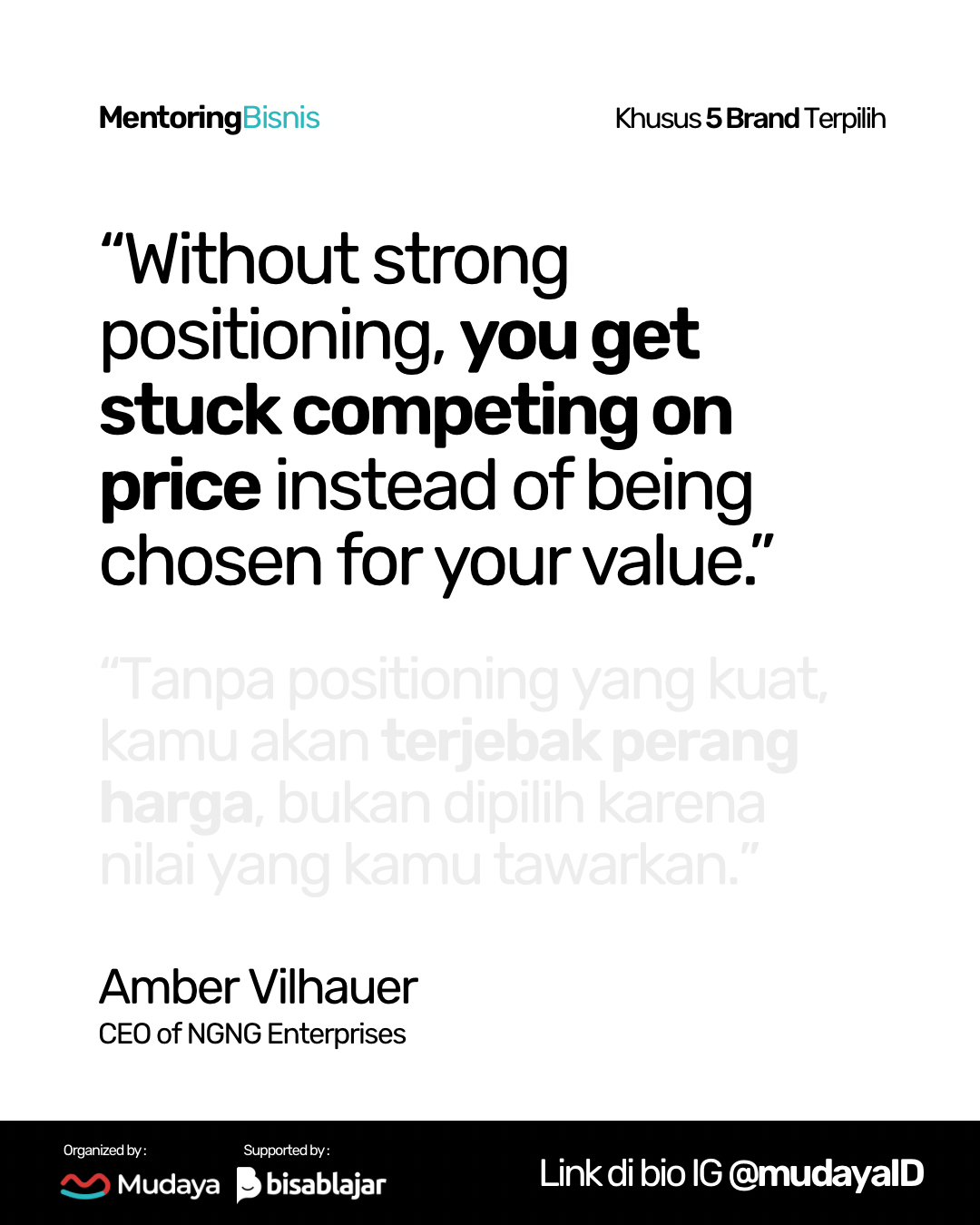 HACK POSITIONING ANTI PUSING | PRIVATE MENTORING EXCLUSIVE PROGRAM