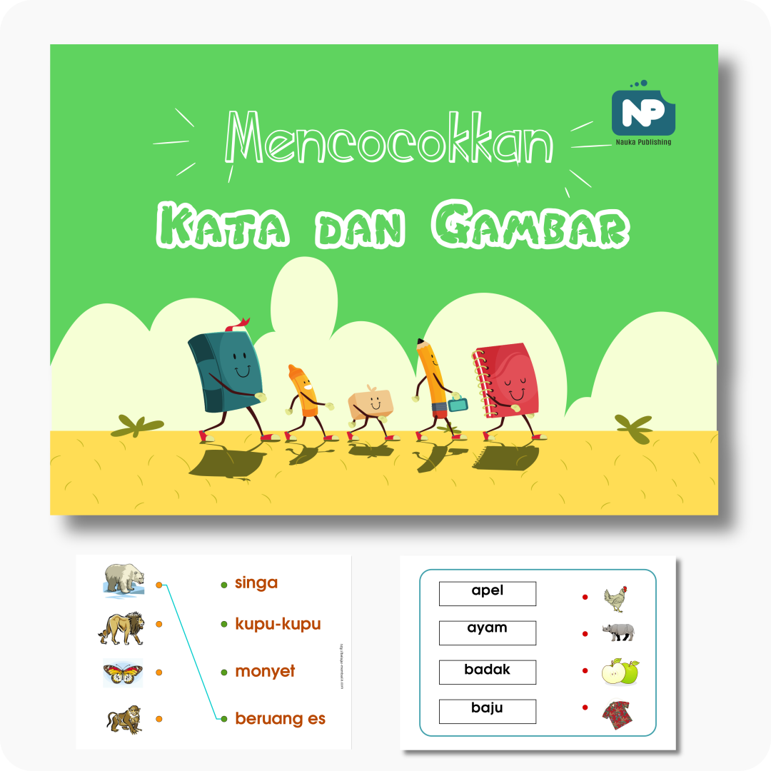Mencocokkan Kata dan Gambar (PDF)