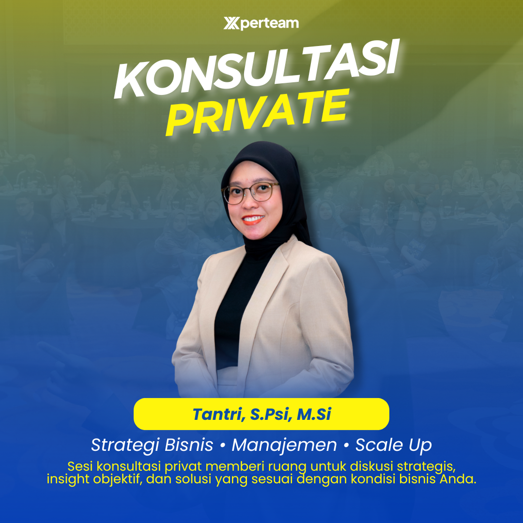 Konsultasi Private - Strategi bisnis | Manajemen | Scale Up