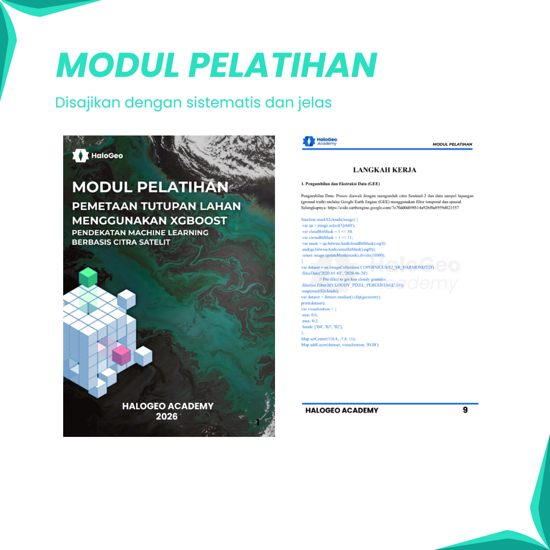 [DIGITAL PRODUCT] Pemetaan Tutupan Lahan Dengan XGBoost